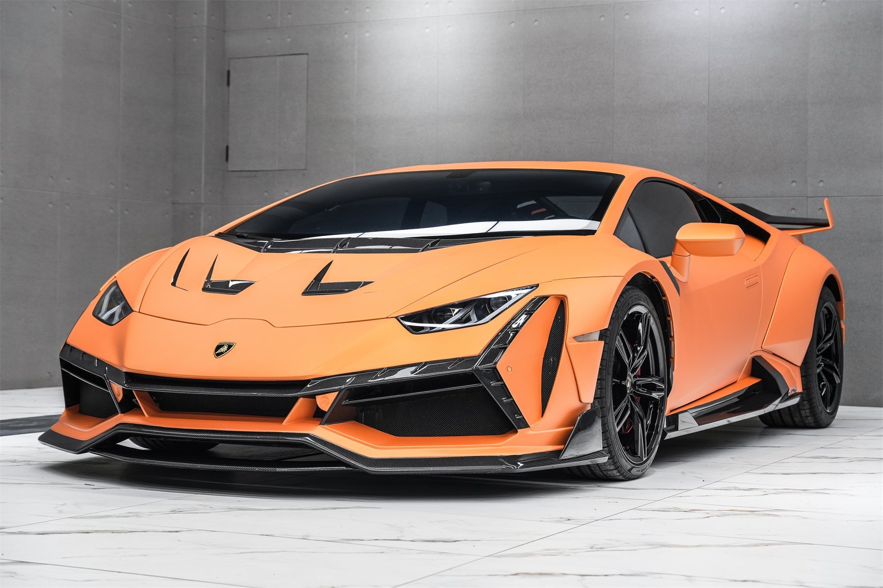 2015 - 2025 Lamborghini Huracan LP610 & LP580 & EVO & Tecnica BKSSII Style Front Bumper